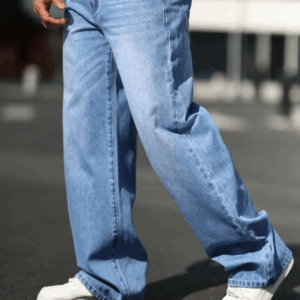 Men's Loose Wide-Leg Jeans